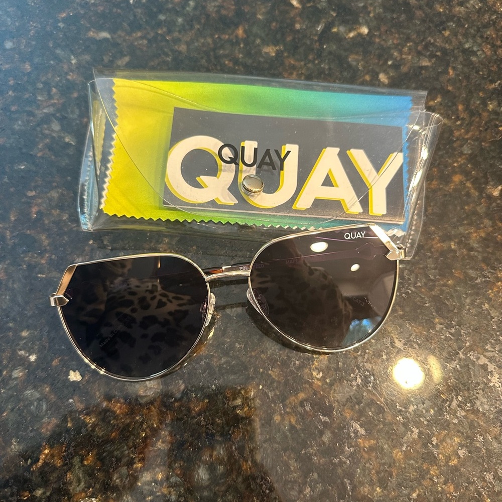 Quay Australia Geometric Sunglasses